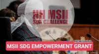 Apply for MSII SDG $10,000 Empowerment Grant - Checkout now