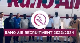Rano Air Application form & portal for the 2023/2024 Recruitment process